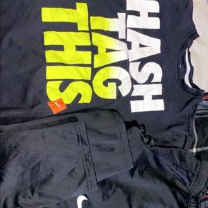 Kids Nike Joggers + Tee